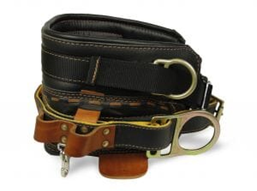 Professional climbing gear and safety equipment for utility workers and linemen