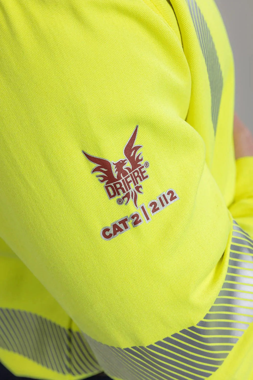 Storm Surge Supply FR apparel lineup including flame-resistant shirts and pants, designed for linemen and utility crews working in extreme heat and hazardous conditions.