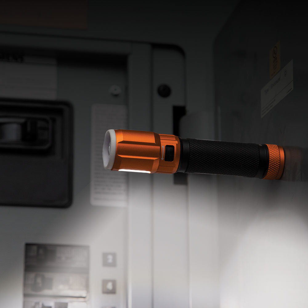 Rechargeable LED Flashlight with Worklight - Image 3