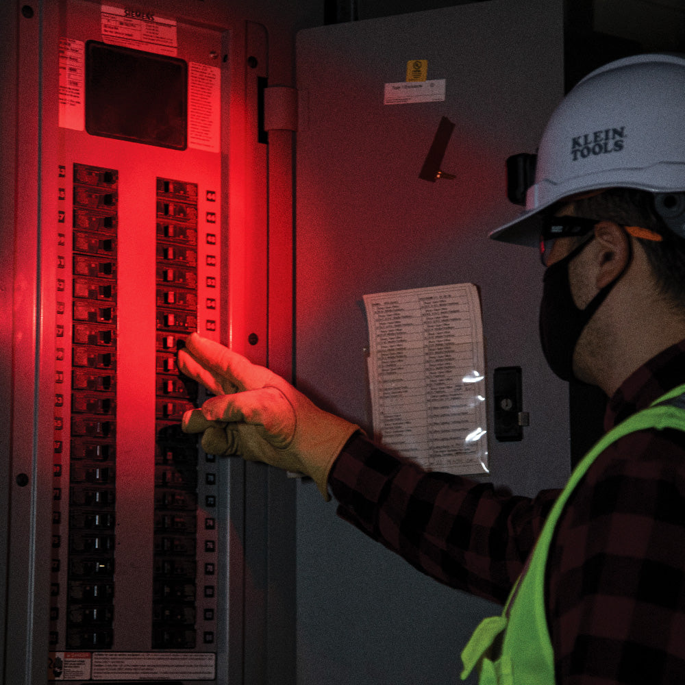 Rechargeable 2-Color LED Headlamp with Adjustable Strap - Image 3