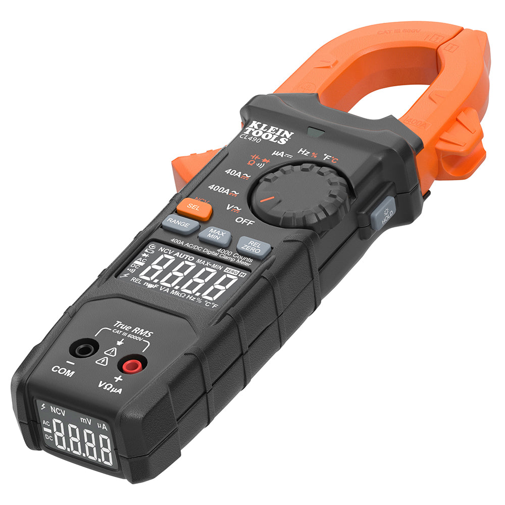 400A AC/DC Dual-Display Auto-Ranging Digital Clamp Meter
