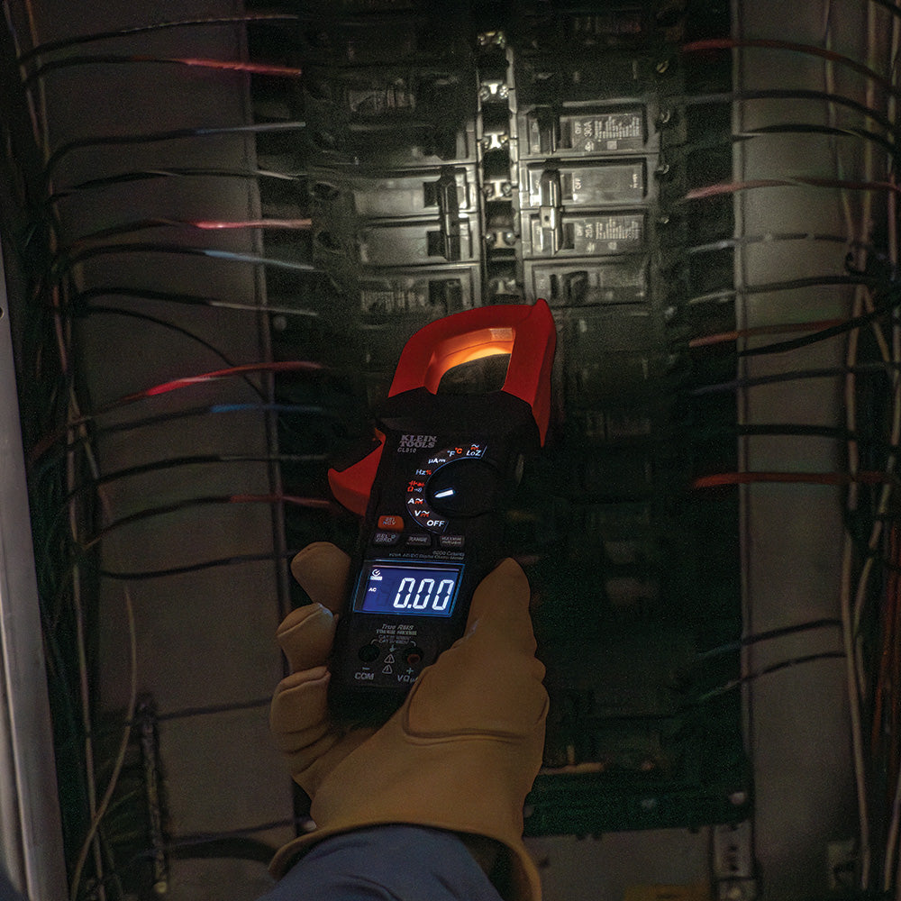 600A AC/DC Auto-Ranging Digital Pro Clamp Meter with Worklight - Image 6