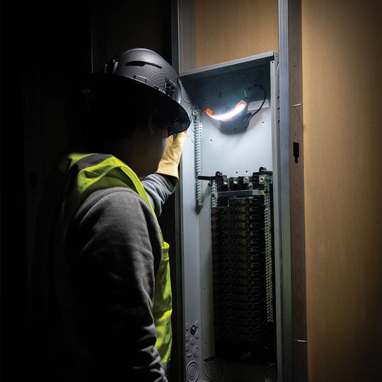 Wide-Beam Headlamp with Mount for Hard Hat - Image 3