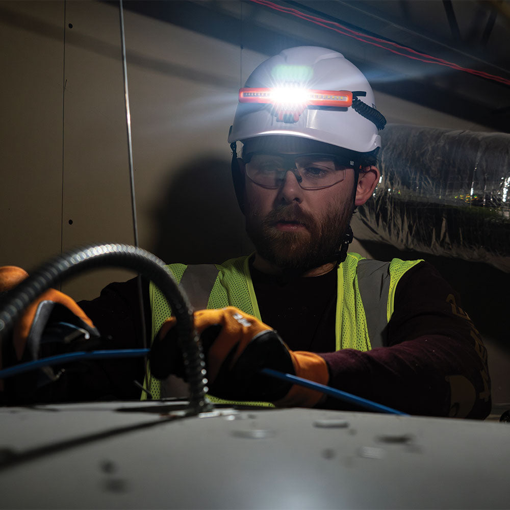 Wide-Beam Headlamp with Mount for Hard Hat - Image 4