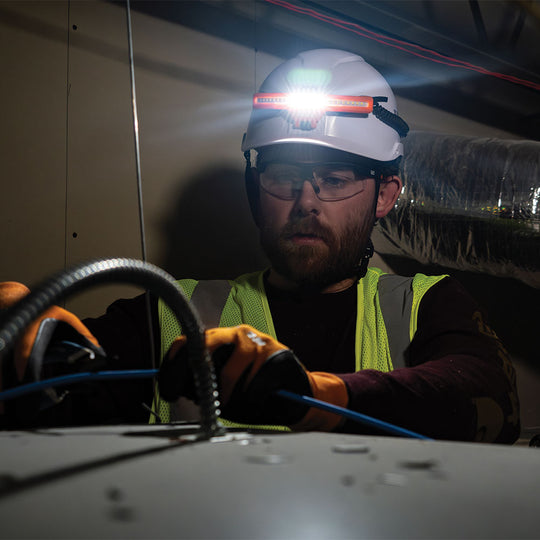 Wide-Beam Headlamp with Mount for Hard Hat - Image 4