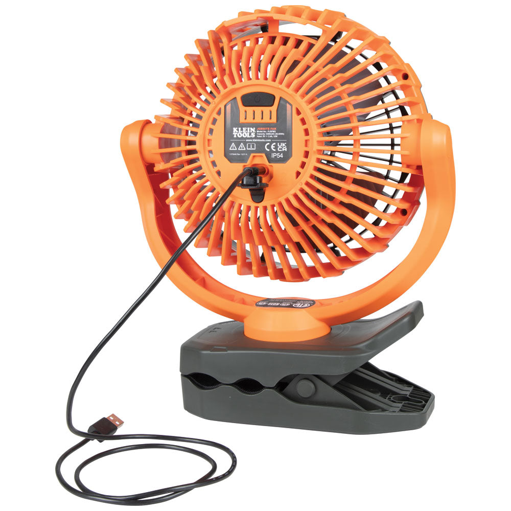 Rechargeable Clamping Fan